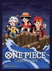 One Piece TCG Sleeves - Assortment 6 The Three Captains Pixel 70ct